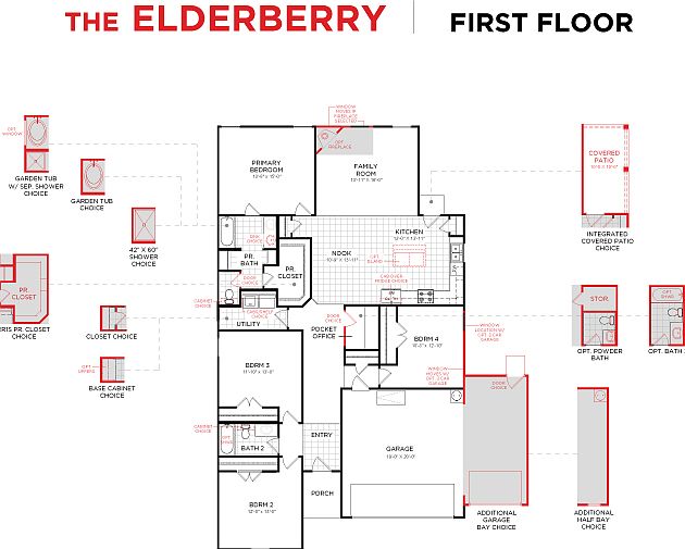 Elderberry First Floor