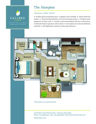 Floor plan Hampton Classic