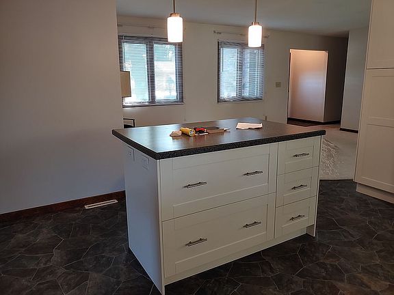 Kitchen Island & LivingRoom