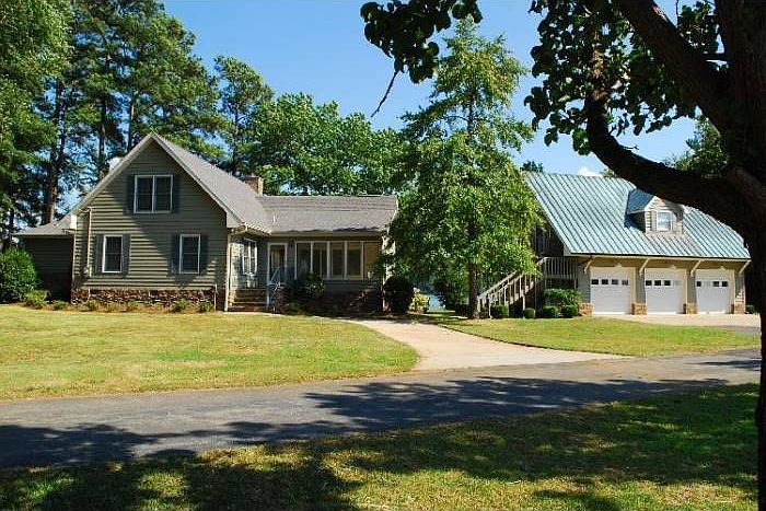 Front of House and Garage