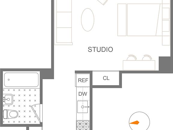 2nd image of 250 E 54th St APT 7E