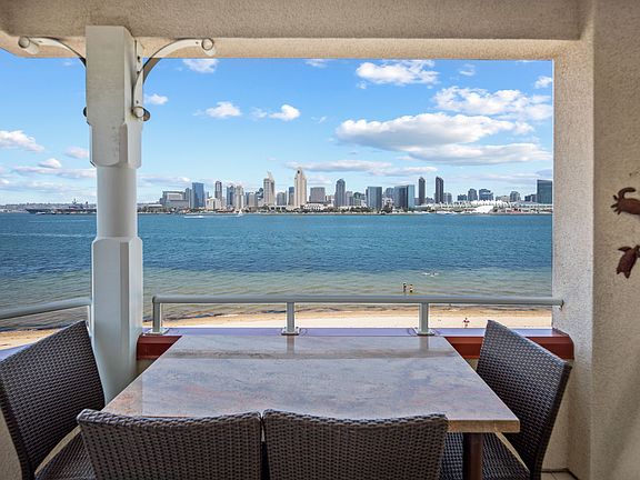 Outside patio on 3rd floor of this corner unit