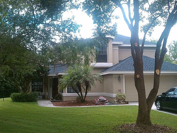 Large front yard
