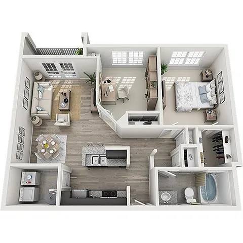Floor plan Silver Springs with Office