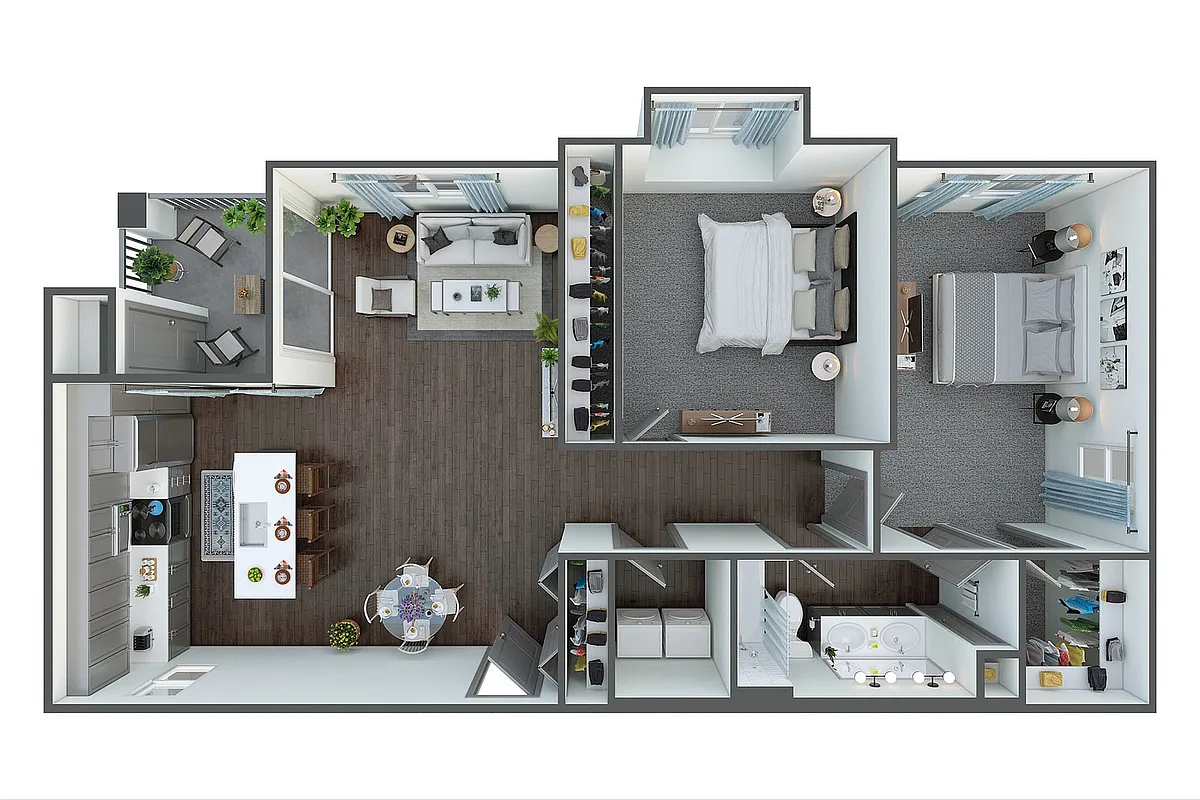Floor plan B2RR