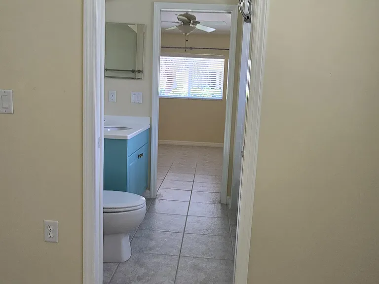 View of Jack and Jill Bathroom connecting Guest Bedrooms #2 and #3