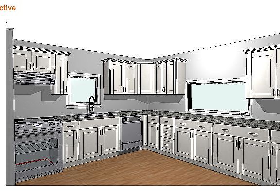 Elevation - Kitchen Cabinets