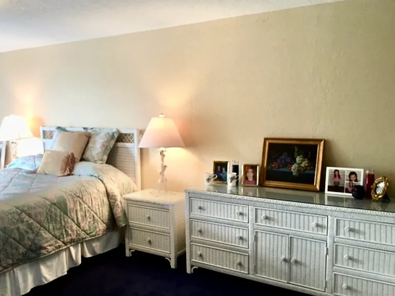 Bedroom with private side deck