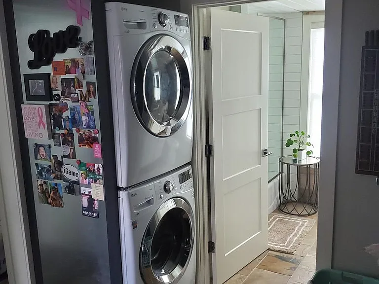 Back entry mudroom and Laundry
