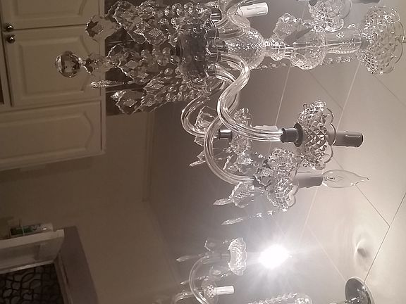 Featured double chandeliers