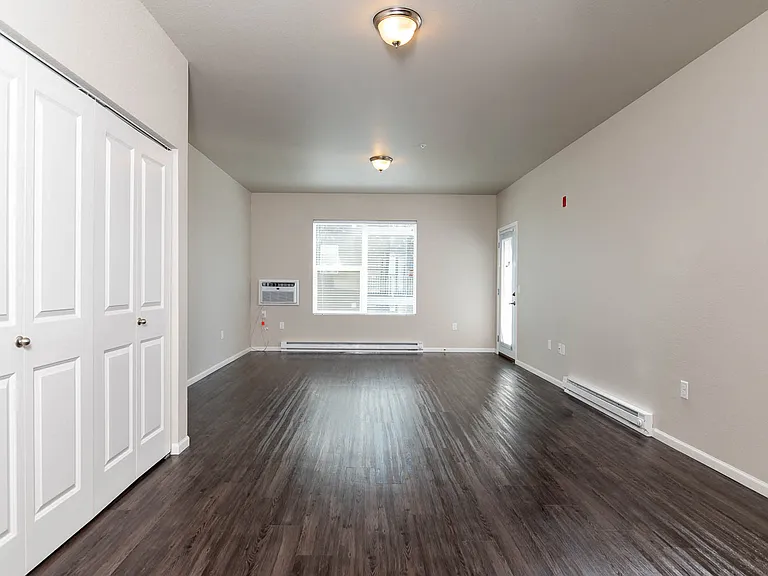 Port View Apartments | Spacious Living Room