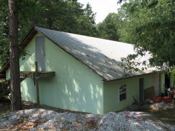 Street view of garage