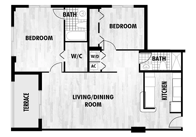 Floor plan P1