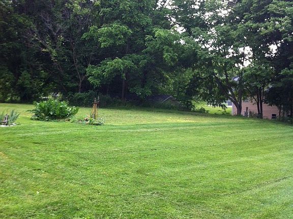 Lot to right of home