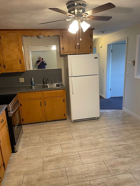 Entrance into kitchen