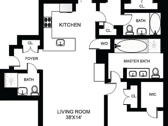 2nd image of 1 Morton Sq APT 11AW