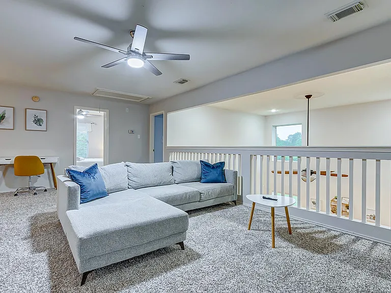 Second living room with work desk