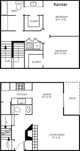 Floor plan Rainier