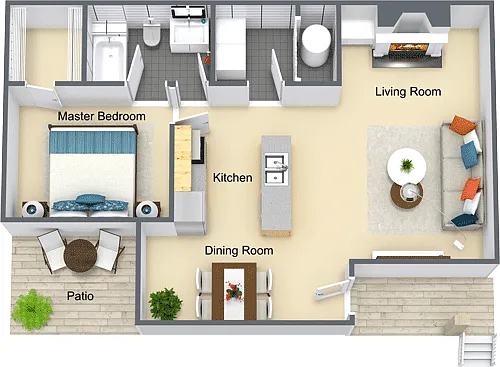 Floor plan The Brighton Grand