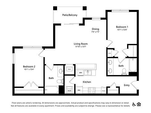 Floor plan B2