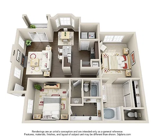 Floor plan Vie B2
