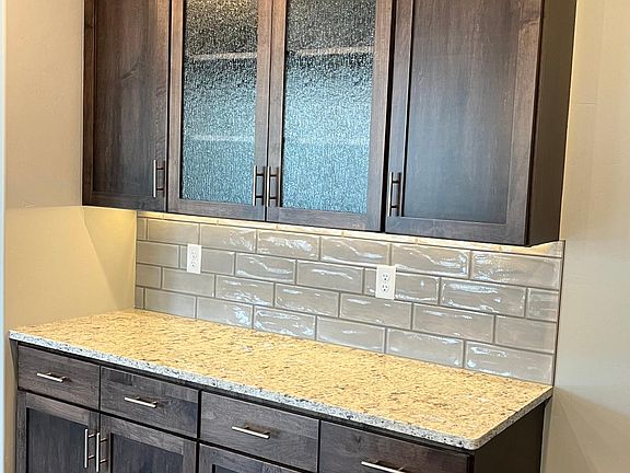 Work counter in kitchen
