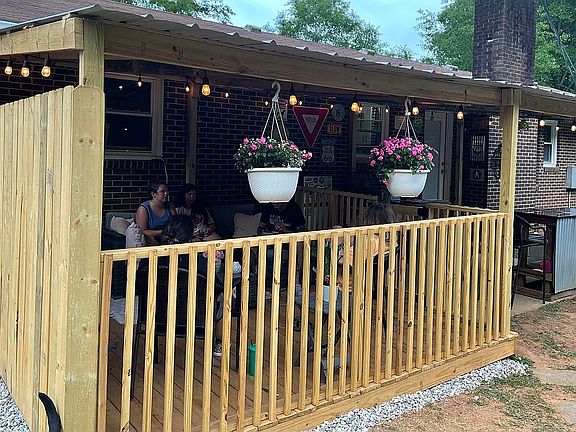 Back porch