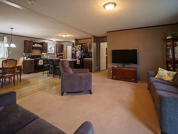 Living room at front door
