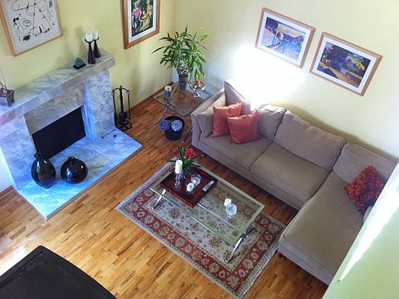 living room (high ceilings)