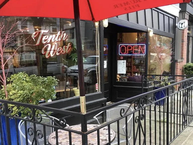 Tenth West Cafe - located 3 blocks away