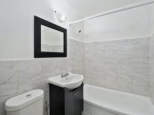 Floor plan Renovated 1 Bedroom