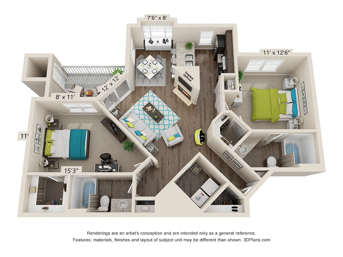Floor plan Rockingham