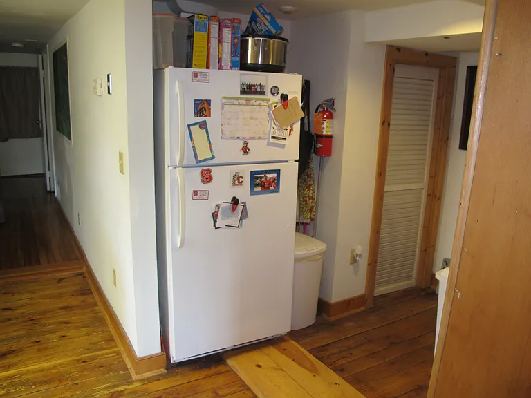 view of fridge