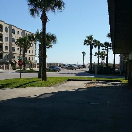 Outside view of first street and ocean