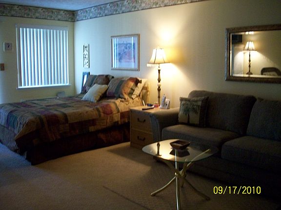 Bedroom space in efficiency