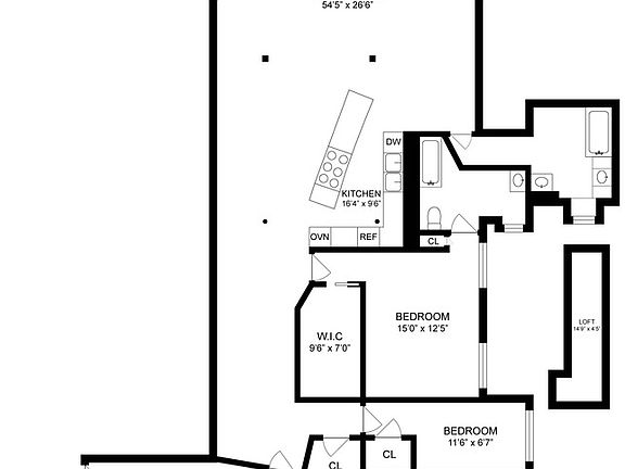 2nd image of 33-35 Greene St APT 2W