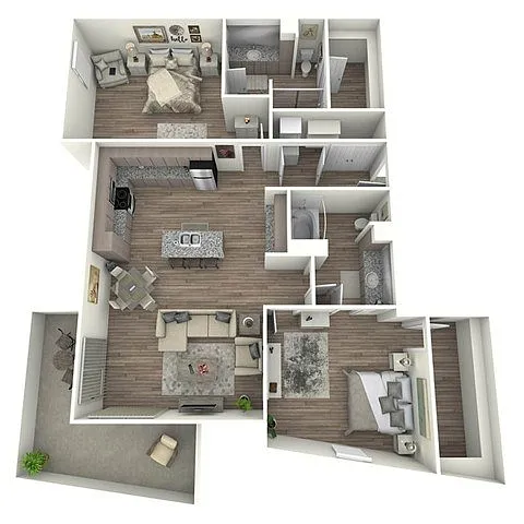 Floor plan B7