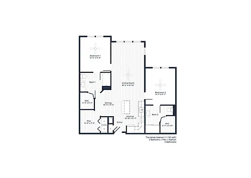 Floor plan The Haines