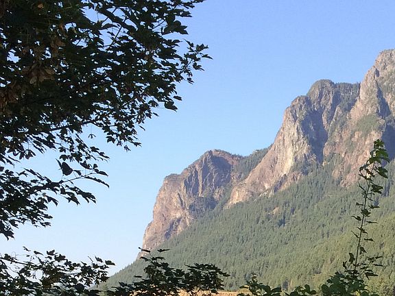 Mount Si from backyard