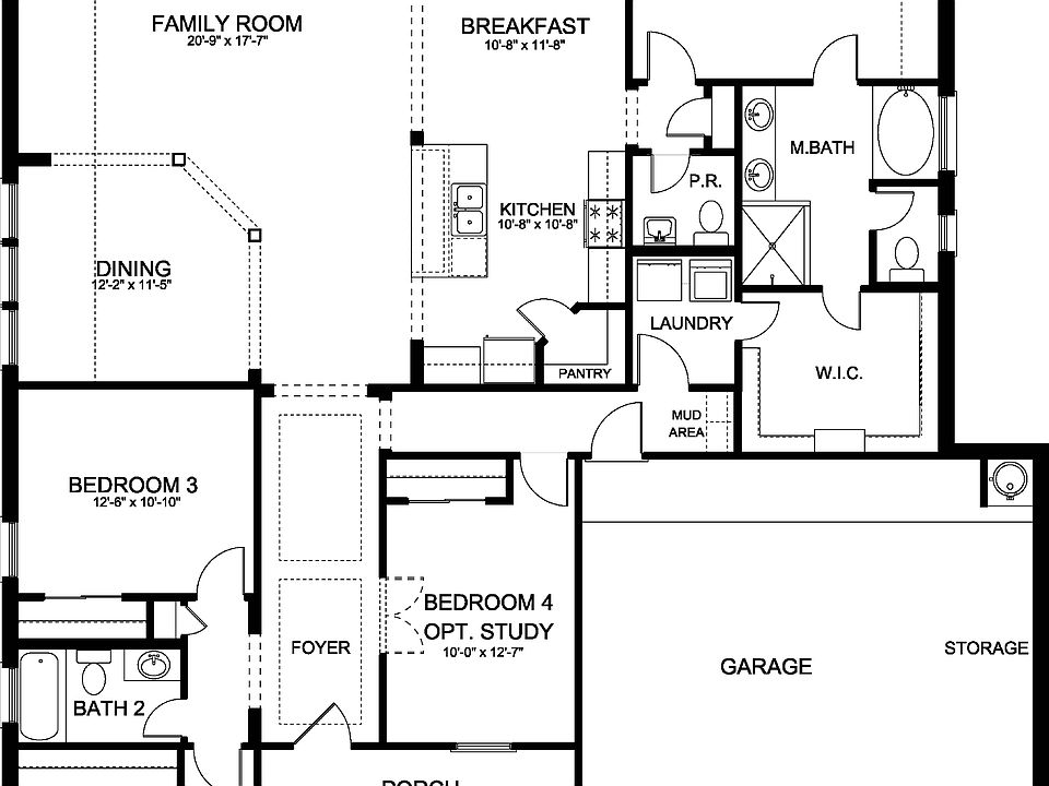 2070W C 2.5 CG floor plan
