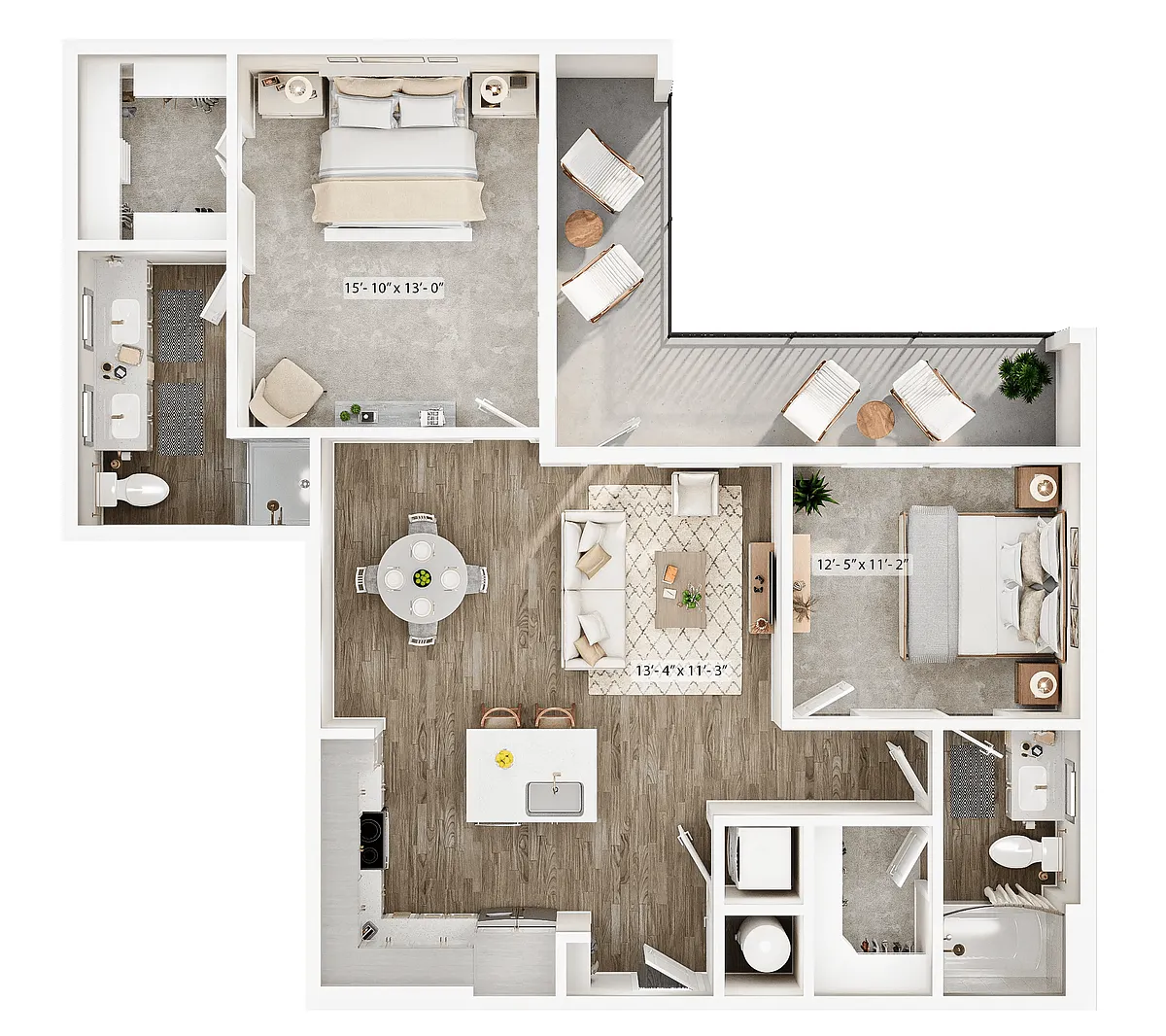 Floor plan B01