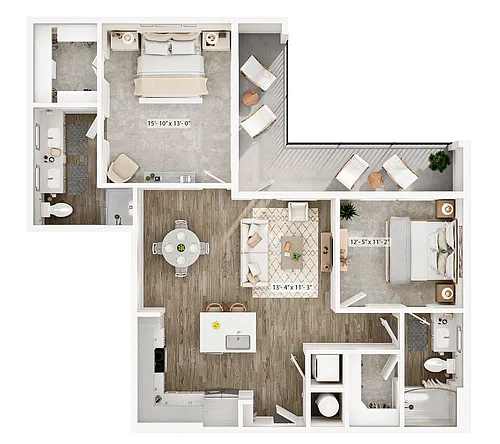 Floor plan B01
