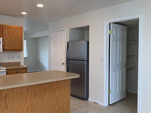 Kitchen - open door to laundry room