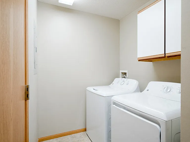 In-home washers and dryers bring added ease to your laundry routine.