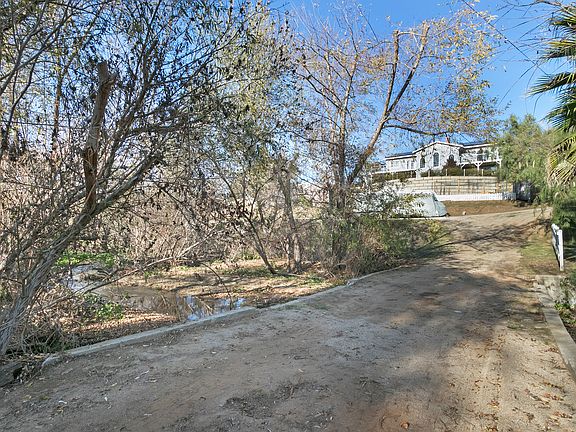 A creek runs through it.