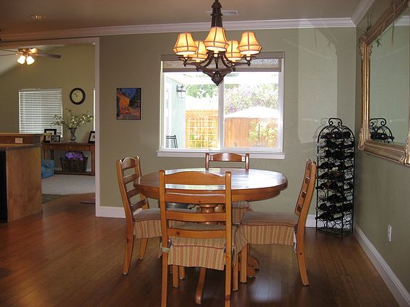 The Perfectly Set Dining Area
