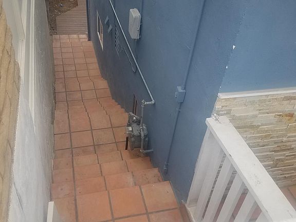 Stairs to unit B