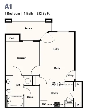 Floor plan A1