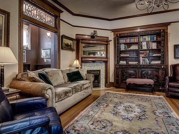 Spacious living room. Apartment is completely furnished with housewares.
