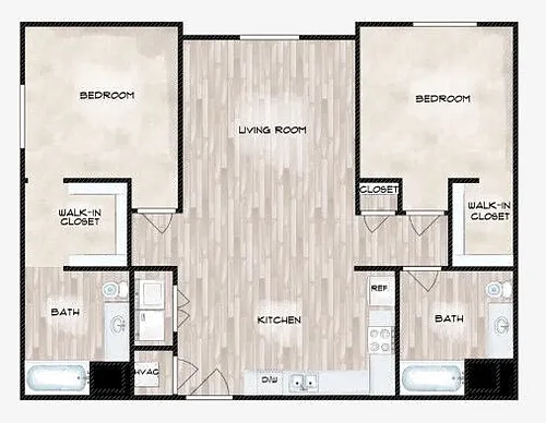 Floor plan B3A